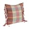 Hello Honey® Highland Hearth Woven Plaid Pillow with Braided Fringe